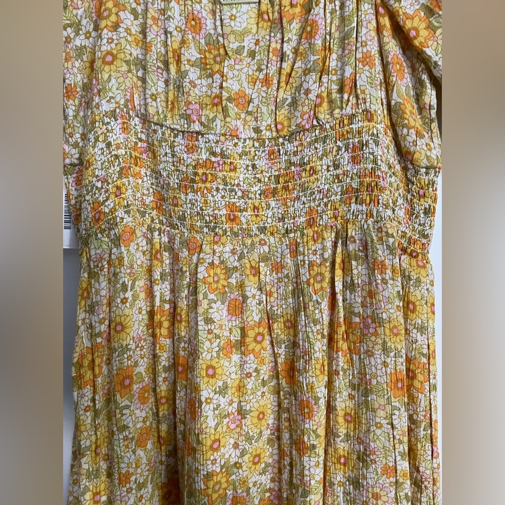 Billabong Something Pretty floral mini Dress NWT - Picture 7 of 12